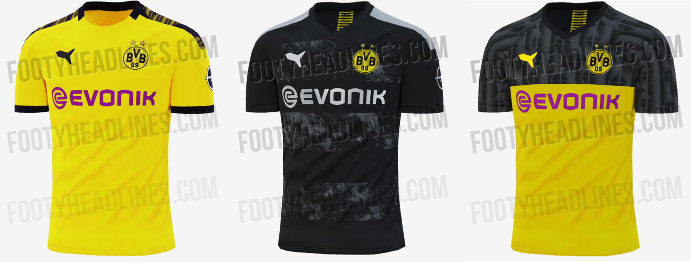 So sehen die neuen BVB-Trikots für die Saison 2019/2020 aus