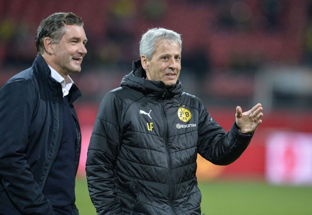 Michael Zorc und Lucien Favre