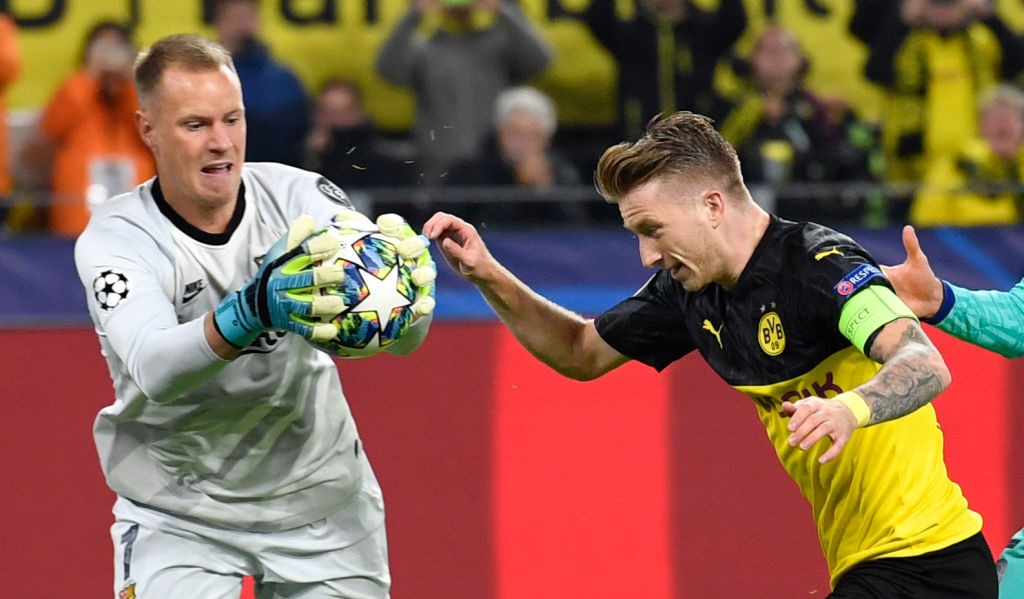 Marc Andre ter Stegen und Marco Reus