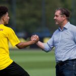 Michael Zorc und Jadon Sancho