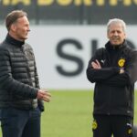 Hans-Joachim Watzke und Luvien Favre