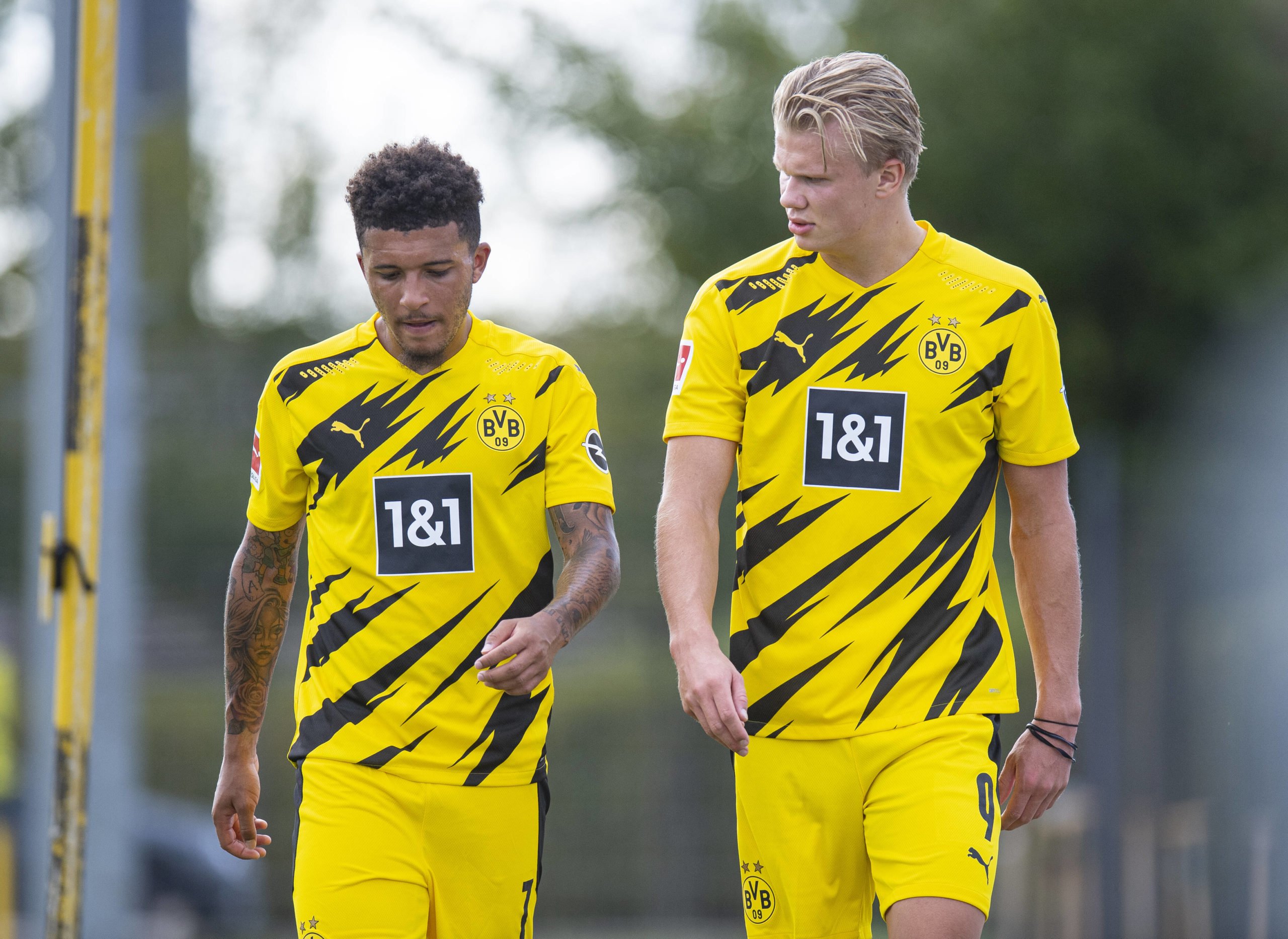 Erling Haaland und Jadon Sancho
