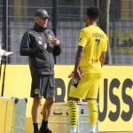 Lucien Favre und Jadon Sancho
