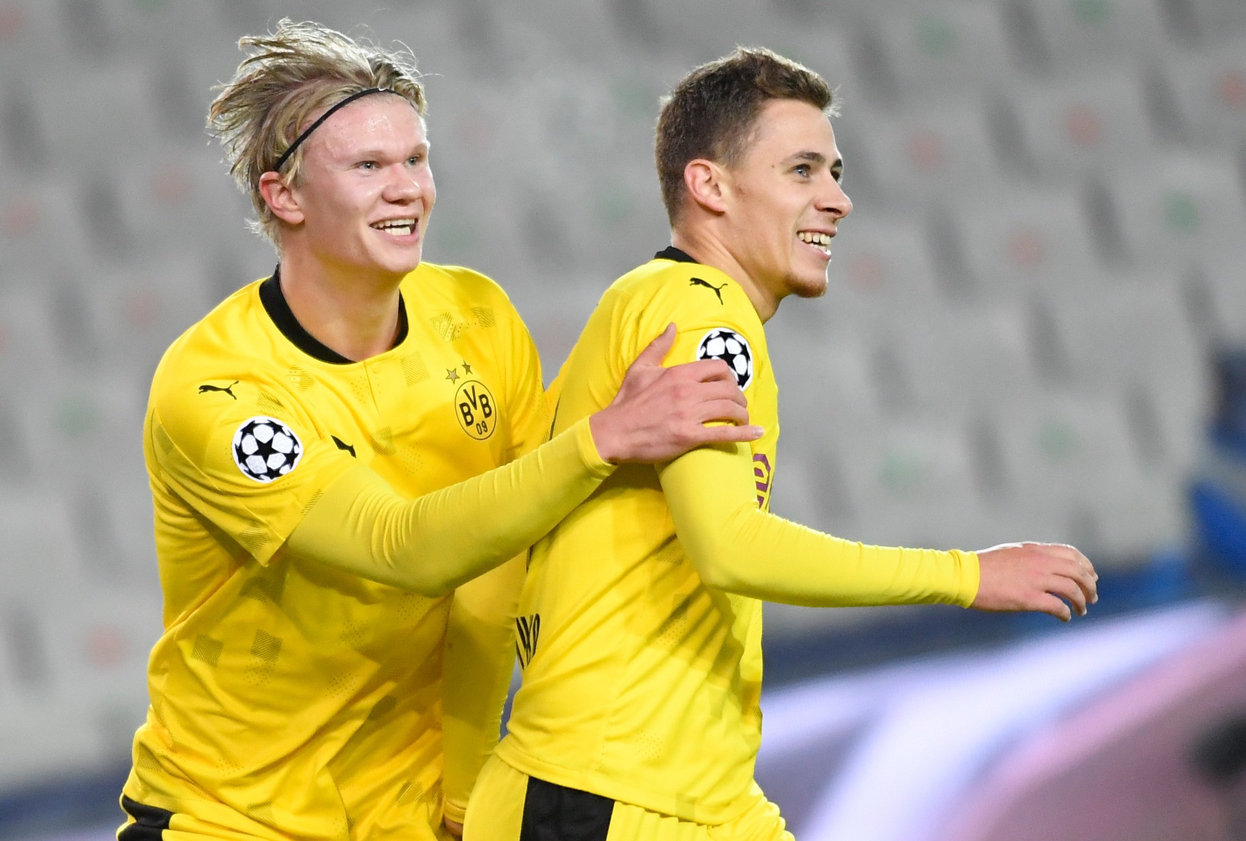Haaland und Hazard