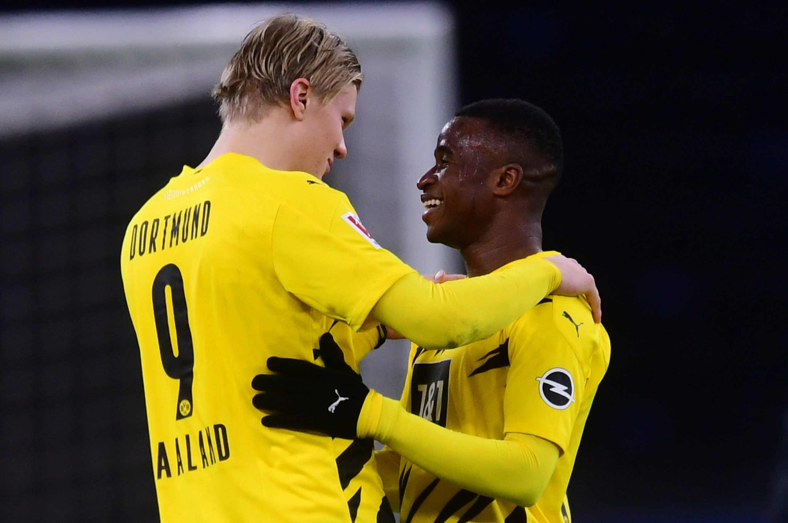 Youssoufa Moukoko und Erling Haaland