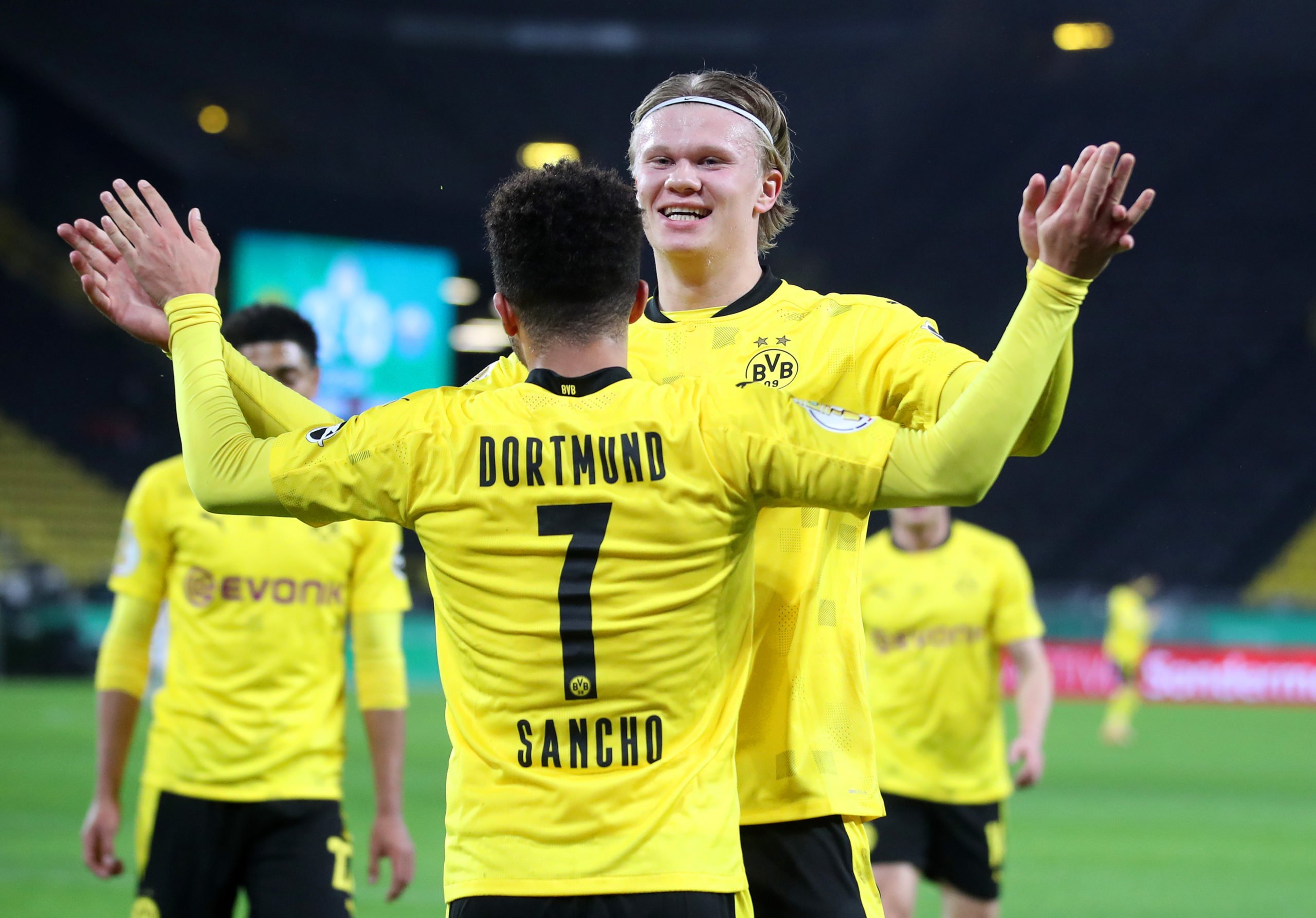 Erling Haaland und Jadon Sancho