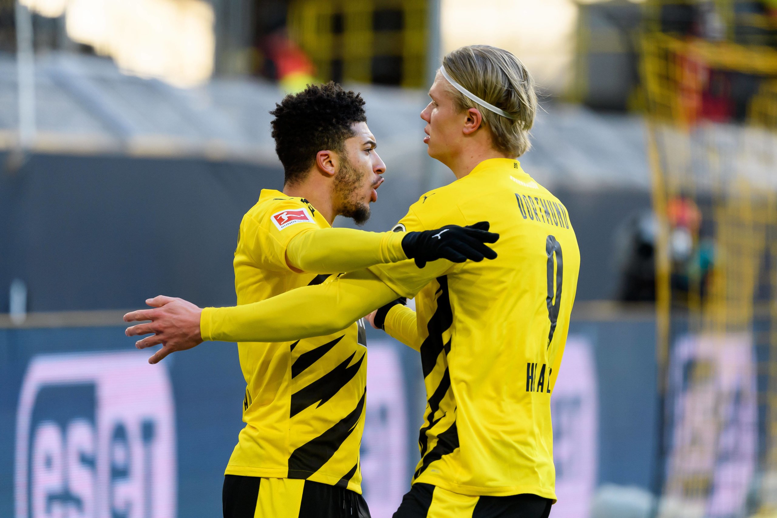 Erling Haaland und Jadon Sancho