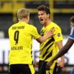 Mats Hummels und Erling Haaland