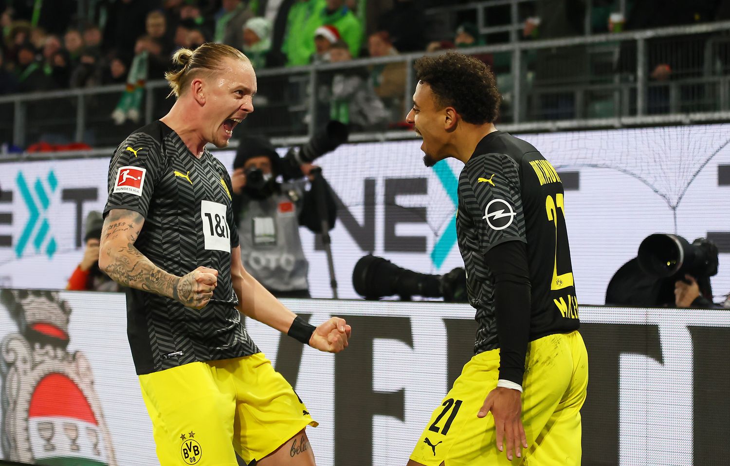 Marius Wolf und Donyell Malen