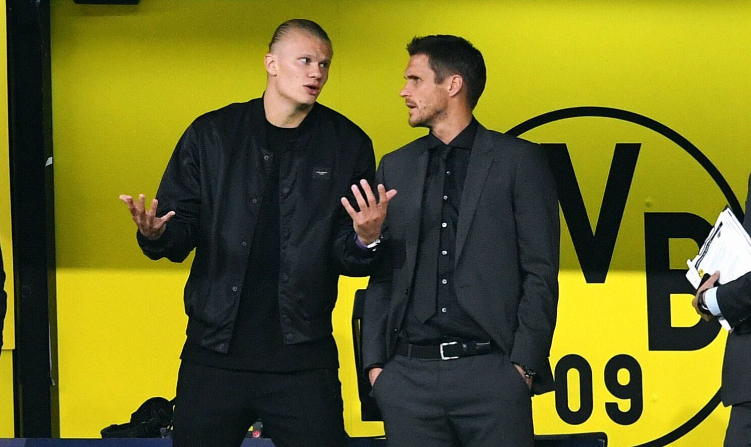 Sebastian Kehl und Erling Haaland