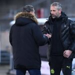 Marco Rose und Michael Zorc