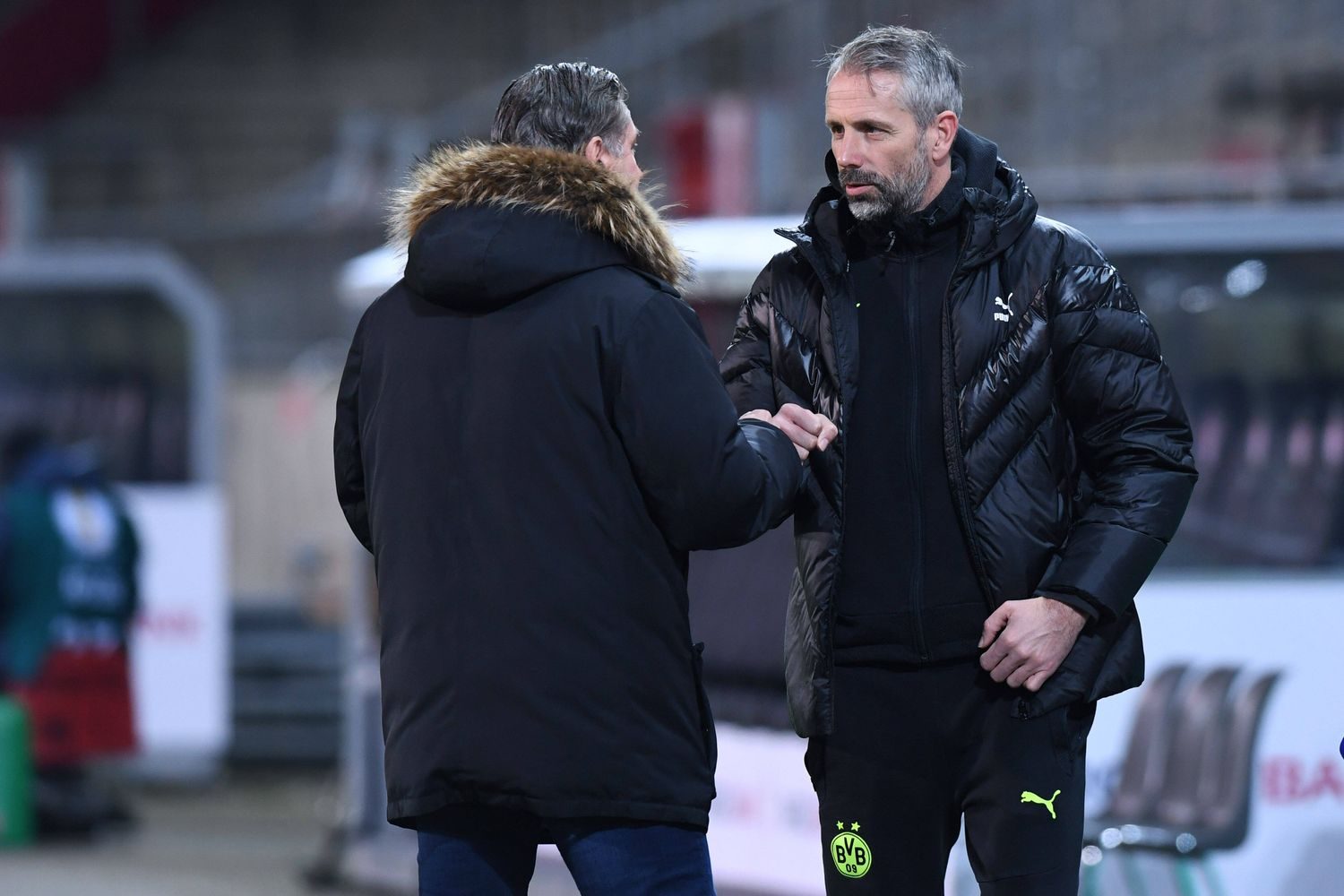 Marco Rose und Michael Zorc