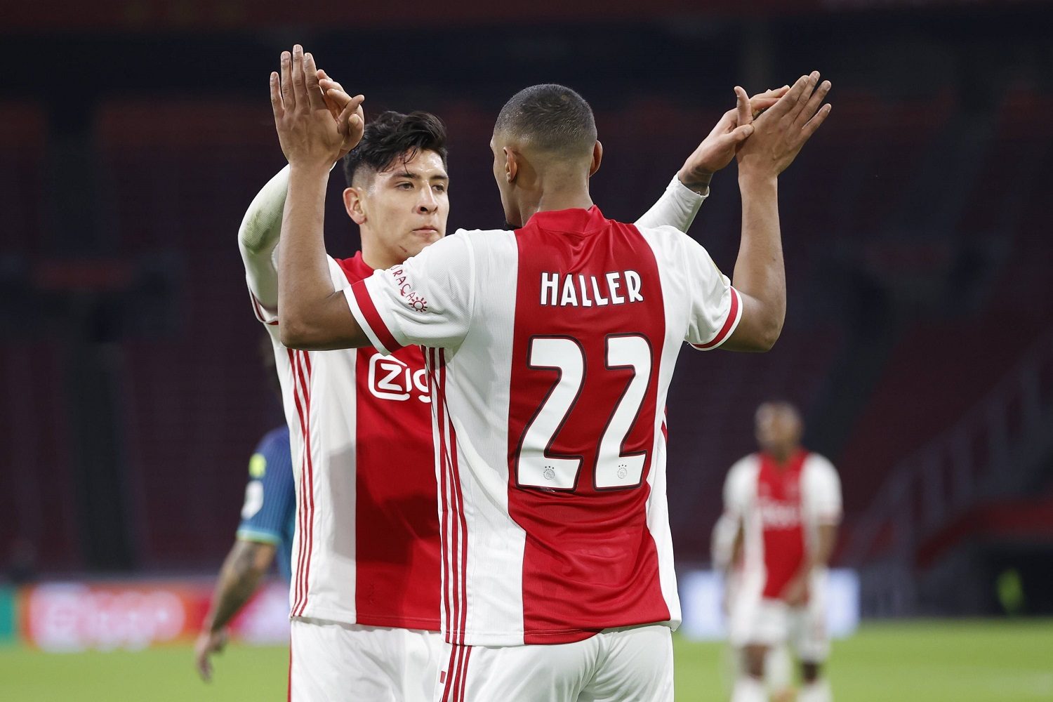 Edson Alvarez und Sebastien Haller