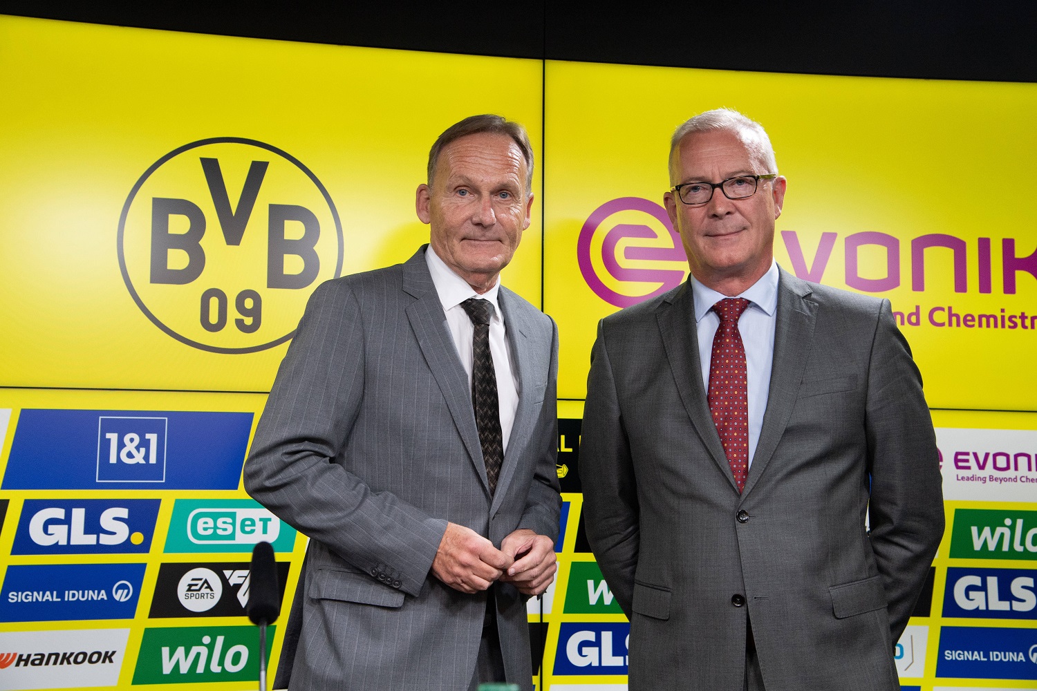 Hans-Joachim Watzke und Thomas Treß