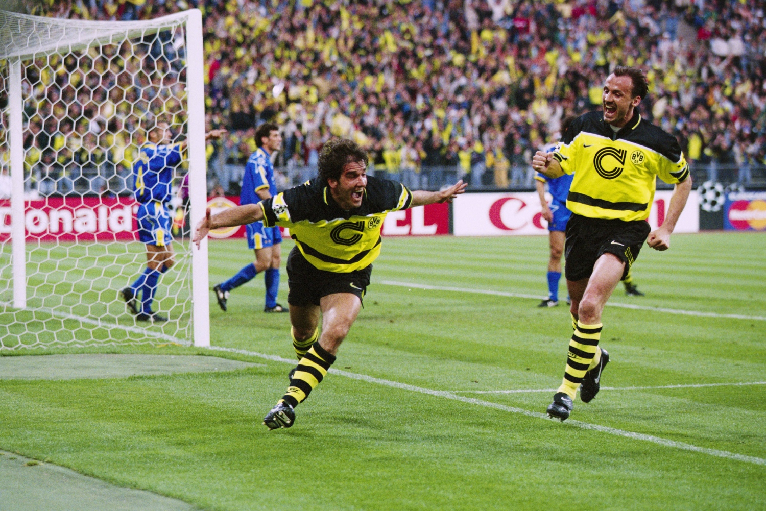 Karl-Heinz Riedle und Jürgen Kohler