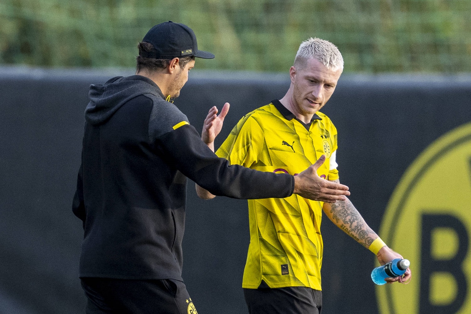 Marco Reus und Edin Tezric