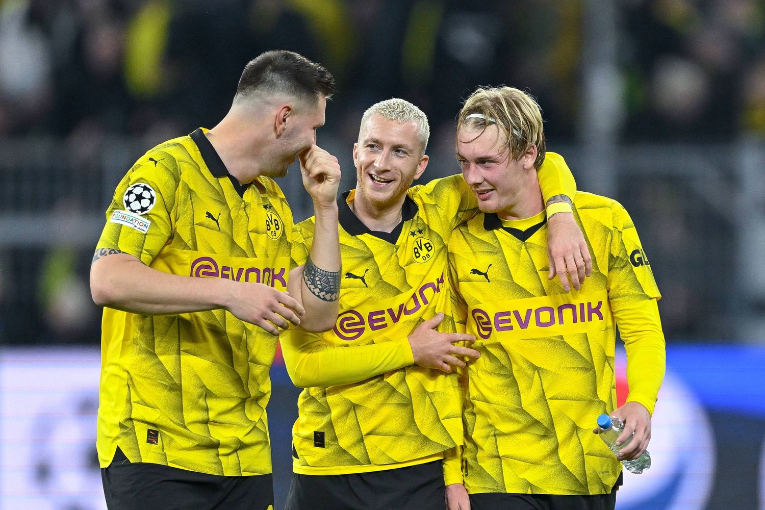 Niclas Süle, Marco Reus und Julian Brandt