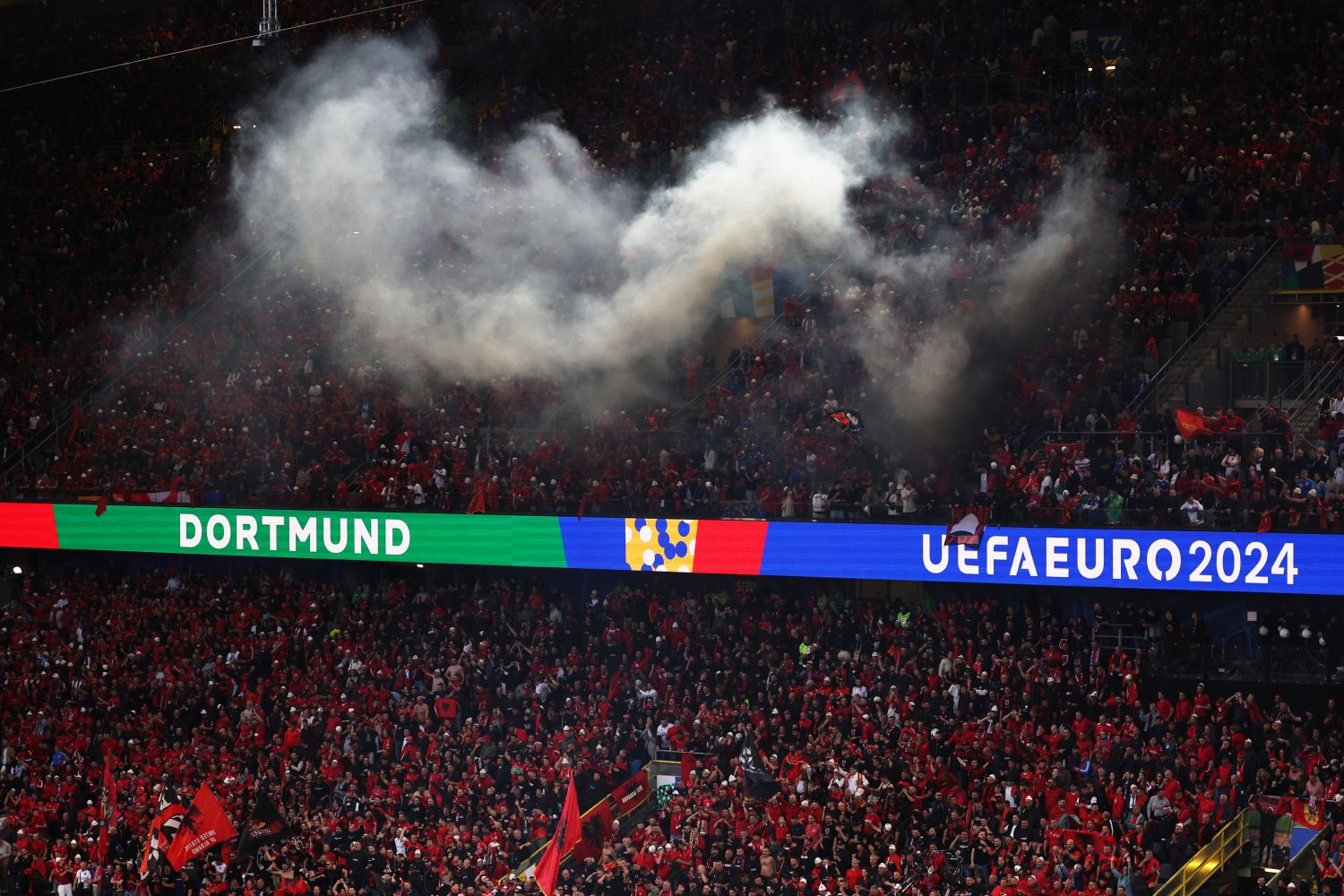 Stadion Dortmund bei der EM 2024.