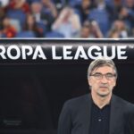 Trainer Ivan Juric mit AS Rom in der Europa League.