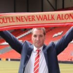 Brendan Rodgers als Trainer des FC Liverpool.