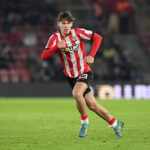 Southampton v Swansea City FA Cup 12/01/2025. 3rd Round Tyler Dibling 33 of Southampton during the FA Cup match between Southampton and Swansea City at the St Mary s Stadium, Southampton, England on 12 January 2025. Southampton St Mary s Stadium Hampshire England Editorial use only , Copyright: xGrahamxHuntx PSI-21231-0121