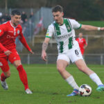 Moritz Stoppelkamp, Tony Reitz | Borussia Mönchengladbach II - RWO | Ort: Mönchengladbach, Grenzlandstadion | Datum: 07.12.2024 | Foto: Micha Korb / FUNKE Foto Services