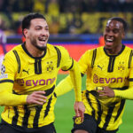 Ramy Bensebaini und Jamie Gittens