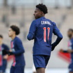 Oumar Camara , UEFA Youth League 2024, FC Bayern U19-PSG Paris St. Germain U19 , Fuﬂball in den Bayern Campus , M¸nchen , Bayern, Deutschland . November 26, 2024 . Photo by: Davide Elias / Ipa Photo Pressefoto DENL Copyright: xDavidexEliasx