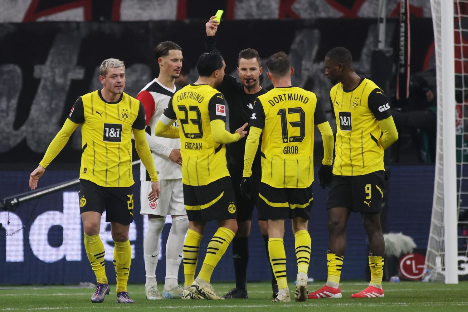 Julian Ryerson, Emre Can, Pascal Groß, Serhou Guirassy und Robin Koch