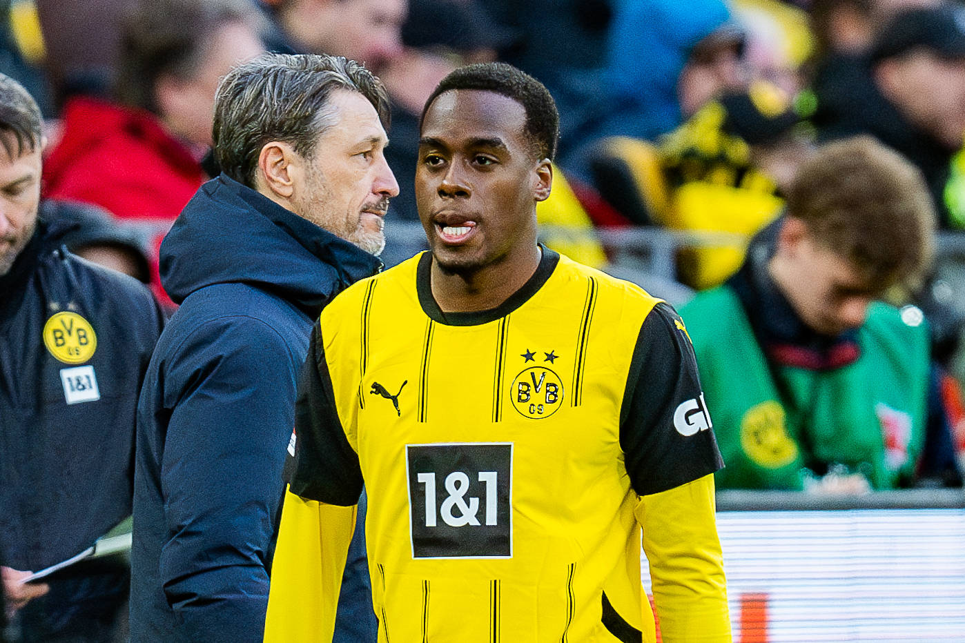 Niko Kovac und Jamie Gittens
