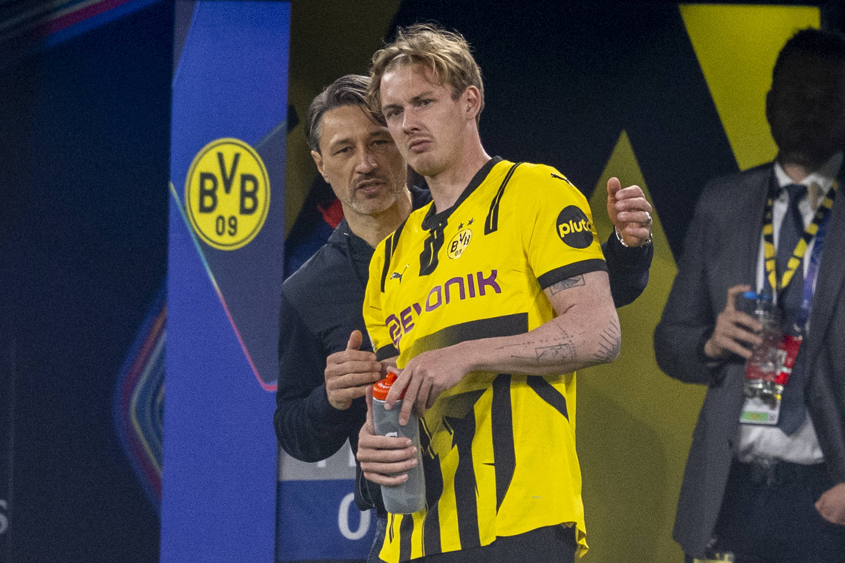Niko Kovac und Julian Brandt