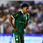 Santos x Palmeiras SANTOS, SP - 22.01.2025: SANTOS X PALMEIRAS - Luighi during the match between Santos and Palmeiras valid for the 3rd round of the 2025 S„o Paulo Championship held at Vila Belmiro on Wednesday night 22. Photo: Yuri Murakami/Fotoarena x2678715x PUBLICATIONxNOTxINxBRA YurixMurakami