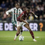 FOOTBALL : Metz FC vs Red Star. - Ligue 2 Stade Saint -Symphorien 19/04/2025 GUEYE IDRISSA 18 ET MENDY BISSENTY 4 PUBLICATIONxNOTxINxFRAxBEL Copyright: xelyxandroxcegarrax